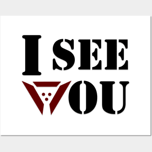 I see you! Posters and Art